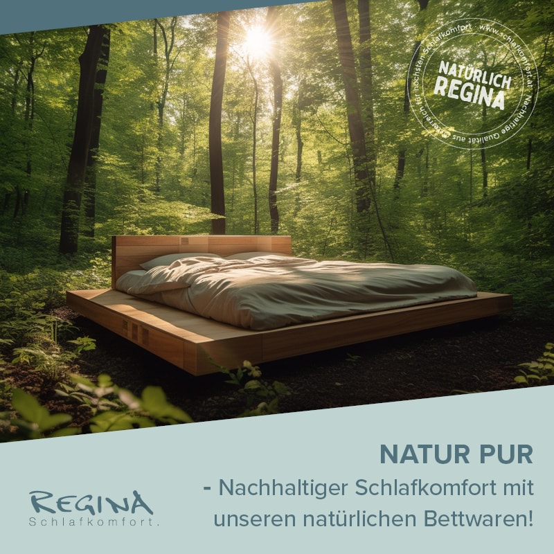 Natur pur mit unseren Bettwaren
